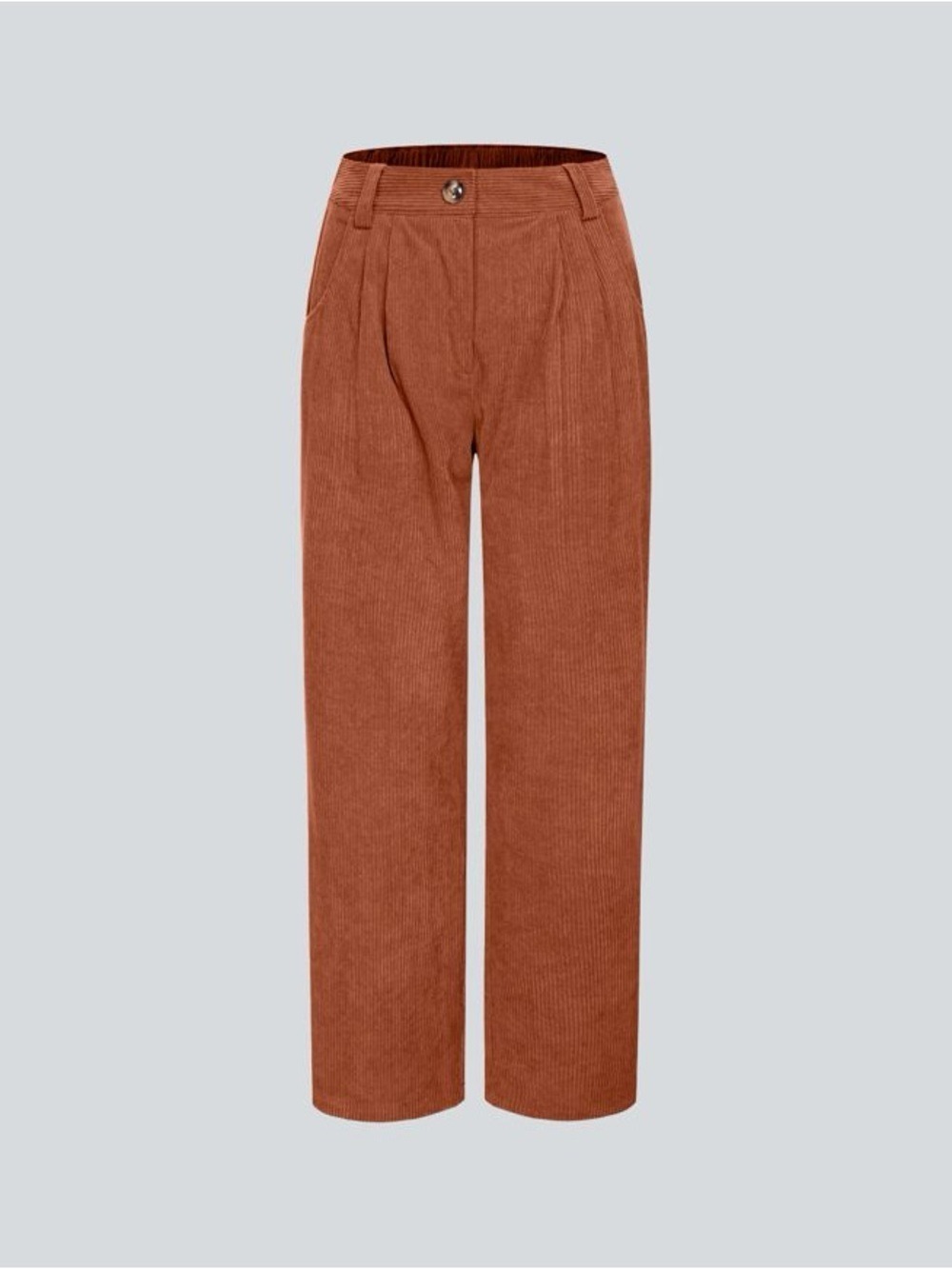 NWT HALARA Mid Rise Zipper Pocket Corduroy Casual Pants Size Medium - Picture 6 of 11